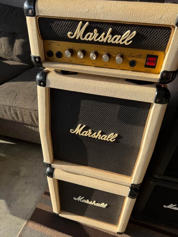 Marshall Lead 12 Micro Stack 80s - White image 1