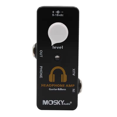 Mosky Headphone Amp Amplifier Pedal for Guitar Bass,price include the import duty for US buyer image 1