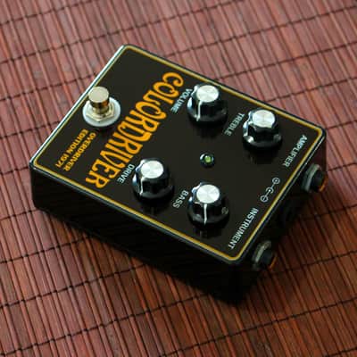 Handmade Colordriver Overdriver Black Edit 1971 Guitar Pedal Fuzz Overdrive high quality components image 3