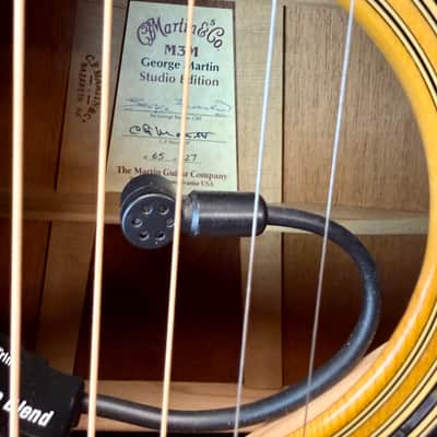 Martin M3M George Martin Studio Edition Acoustic Electric 2005 with Hardshell Case #65 of 127 - Pre Owned image 8