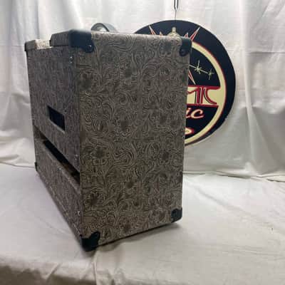 Fender Pro Jr junior Tube Guitar Amp in Customized MojoTone (?) 'Pro Sr.' Cabinet with Eminence 12" Swamp Thang speaker Combo Amplifier - Local Pickup Only image 4