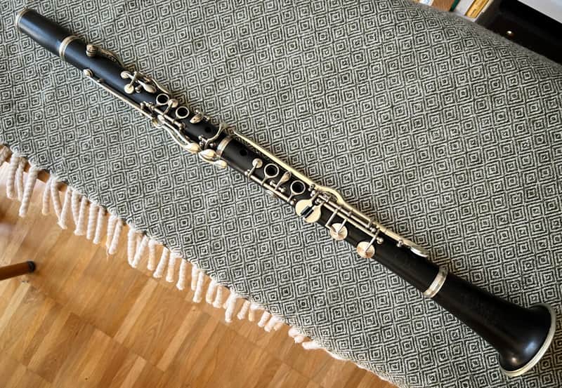 Vintage Clarinet (A) Thibouville Fréres (Albert/German/simple System) image 1