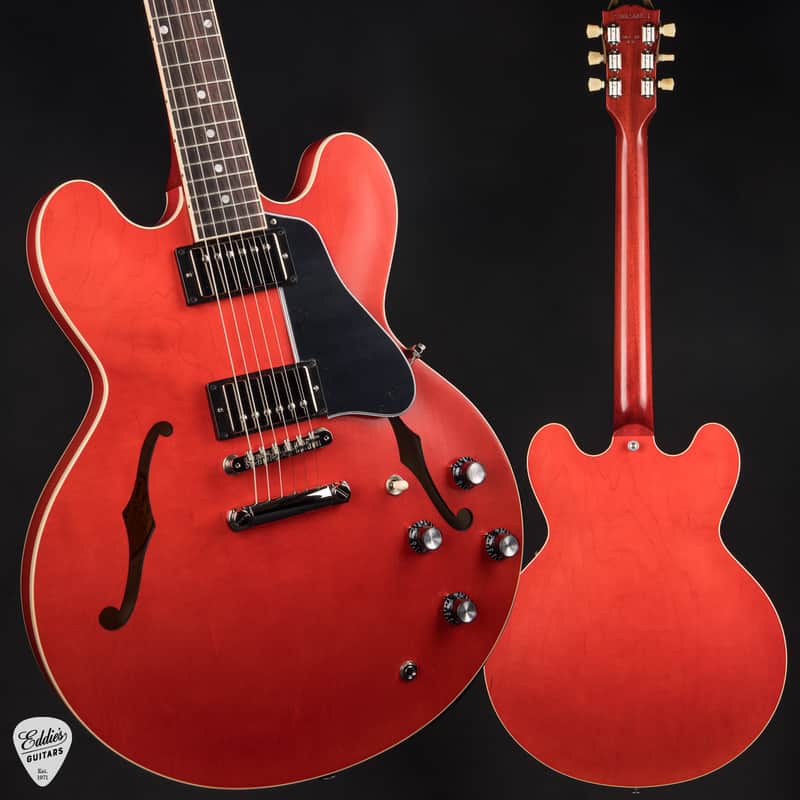 Gibson ES-335 Satin Cherry 7.11 #230050063 image 1