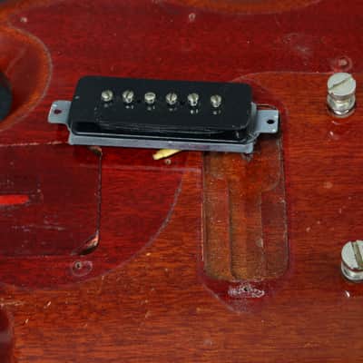 1965 Gibson SG Junior - Cherry Red - Wide Nut image 19