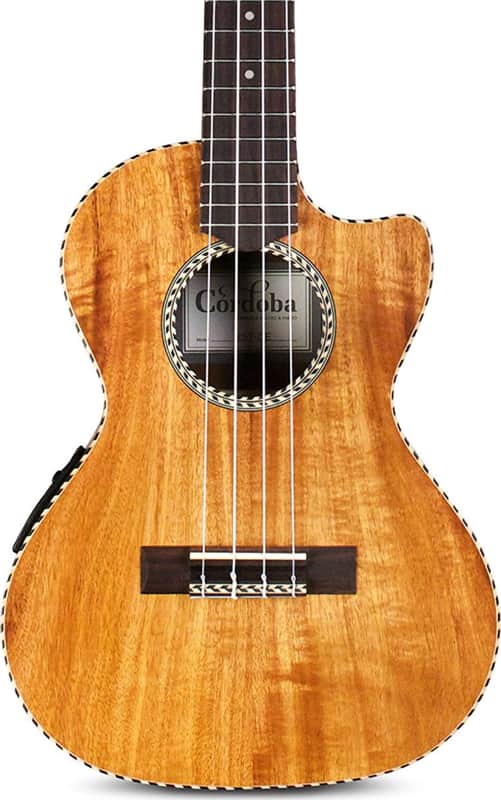 Cordoba 25T-CE Acacia Acoustic-Electric Tenor Ukulele image 1