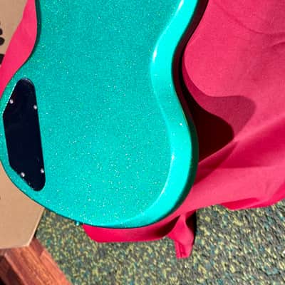 Vintage Guitars 30th Anniversary VS6 Electric Guitar with Vintage Style Vibrato  Green Metalflake image 25