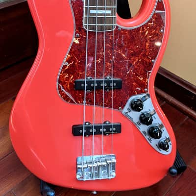 Fender Fender Deluxe Active Jazz Bass 2017 - Fiesta Red image 2