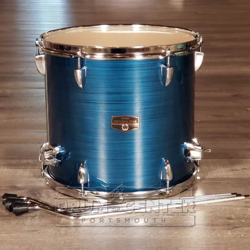Tama Imperialstar Component Drums 13x14 Floor Tom Hairline Blue image 1