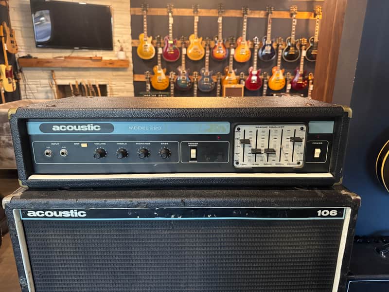 Acoustic Model 220 Bass Head | Reverb