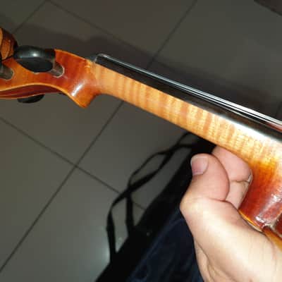 Vintage Violin Antonius Stradiuarius Cermonensis 996 Faciebat Anno1720 Natural Stain image 6