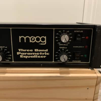 Moog MKPE Three Band Parametric Equalizer 1970s - Black image 4