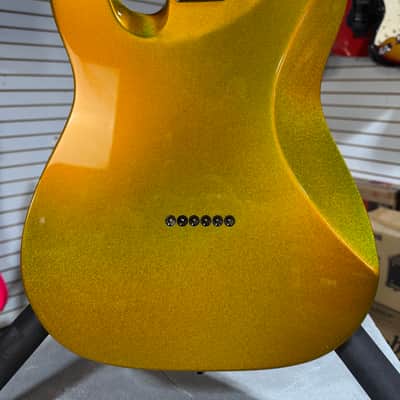 Fender 75th Anniversary American Ultra II Telecaster Electric Guitar - Liquid Gold w/OHSC + FREE $299 Plek & Setup #667 image 11