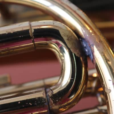 Dynasty Marching Bb French Horn w/York AL-TRU 9L Mouthpiece image 13