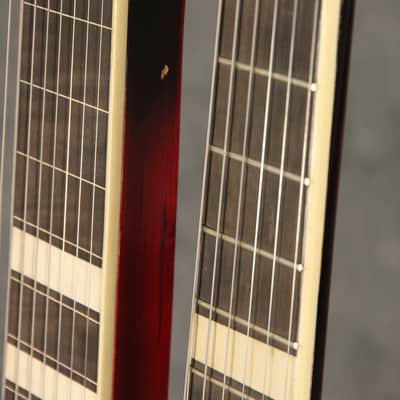 Framus Electra double neck GUITAR + STEEL GUITAR 6/8 made in GERMANY 1962 image 19