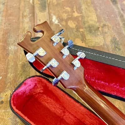Yamaki YB-300 dreadnought acoustic guitar c 1970's Buffalo head
