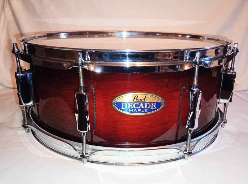 PEARL DECADE MAPLE SNARE DRUM FREE SHIP TO C-USA! image 1