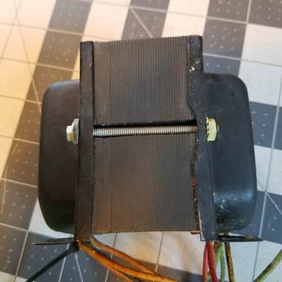 Triwec 12676 VM Power Transformer 360-0-360 / 6.3 / 5V Tested 6L6 5Y3 Tube Amp Vintage 1962 Black Ir image 5