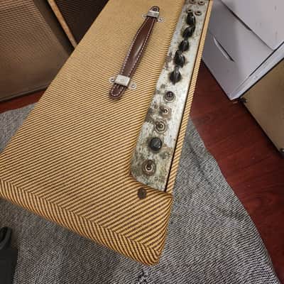 Fender Super 5E4 Narrow Panel 18-Watt 2x10" Guitar Combo 1955 - Tweed image 3