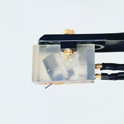 Koetsu Onyx Platinum MC Cartridge, Onyx Stone Body, Silverplated Copper Coil, Platinum Magnet imagen 18