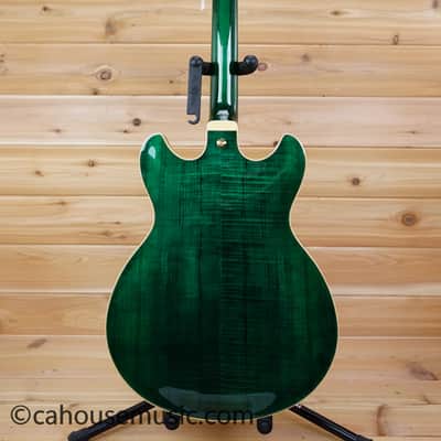 Ibanez AS93FM-TMG Artcore Expressionist - Transparent Moss Green image 12