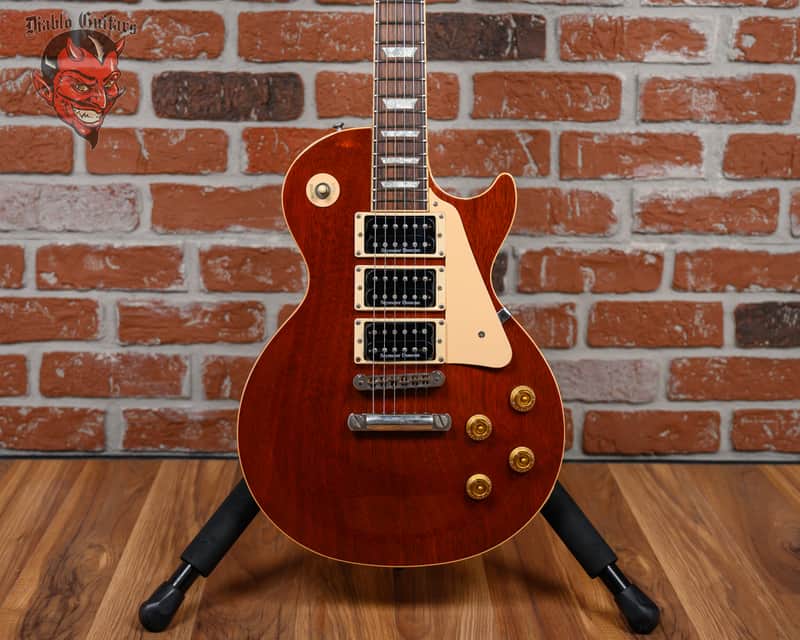 Gibson Les Paul Standard Limited Edition Mahogany 3-Pickup Cherry 2002 w/OHSC image 1