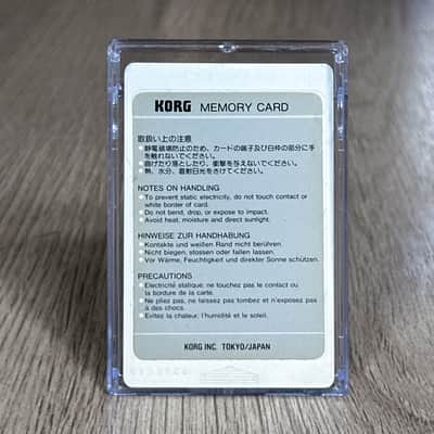 Korg A2 / A3 | SPC-04 GUITAR Card II | Hard to find image 2