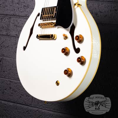 Tokai ES202G-CM Snow White w/ Hard Case 2022 335-style MIJ Made in Japan image 7