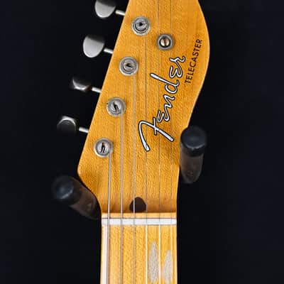Fender Custom Shop B3 LTD Reverse '50s Telecaster from 2023 in Relic Cimarron Red with original hardcase image 9