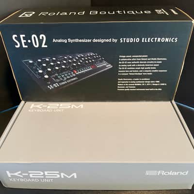 Roland SE-02 Boutique Series Synthesizer Module with K-25m