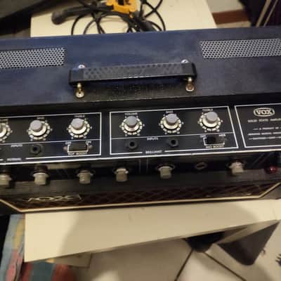 Vox Conqueror 2-Channel 30-Watt 2x12" Piggyback Guitar Amp 1967 - 1969 - Black image 4