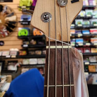ESP LTD AP-204 - Black Satin Electric Bass Guitar image 5