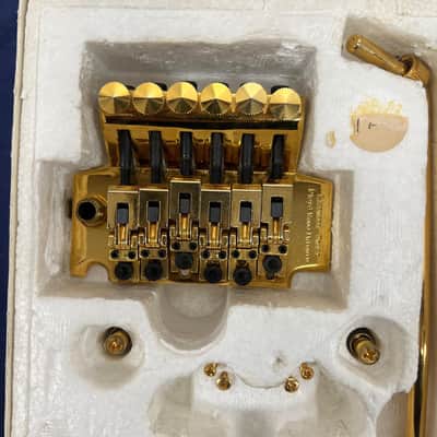 Used WD Music Products KKT-3 Locking Tremolo System Gold in Original Box image 3