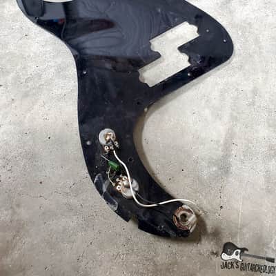 Matsumoku Lawsuit Era MIJ Precision Bass Pickguard w/ Vintage Components (1970s, Black) image 4