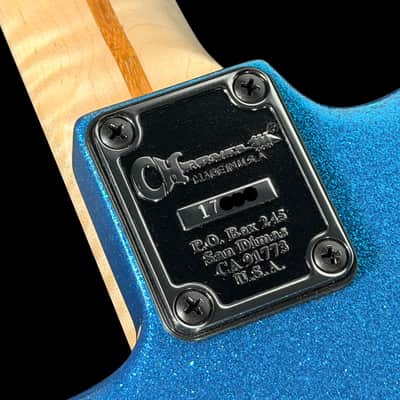 2024 Charvel Custom Shop USA San Dimas 2H with Floyd Rose ~ Red Sparkle image 10
