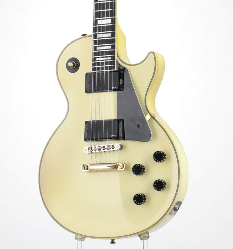 Gibson USA Les Paul Custom EMG MOD Vintage WhiteAlpine White 1997