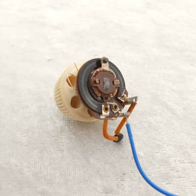 Hofner Guitar pot knob TONE vintage 60' 250k Colorama 164 image 2