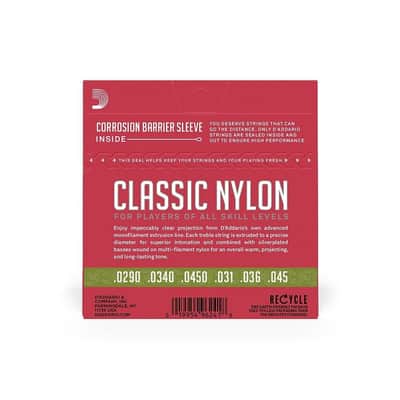 D'Addario EJ27N 1/2 Size Normal Tension Nylon Classical Guitar Strings image 3