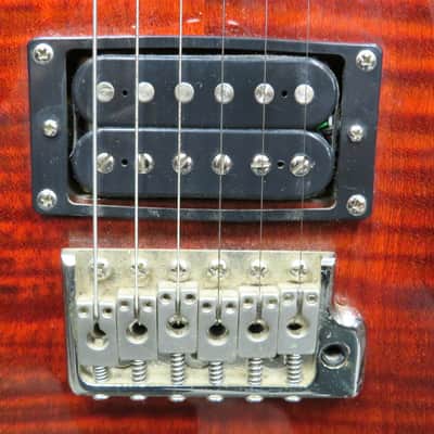 PRS SE Custom 24 2018 - Fire Red Burst Electric Guitar w/ Soft Case image 8
