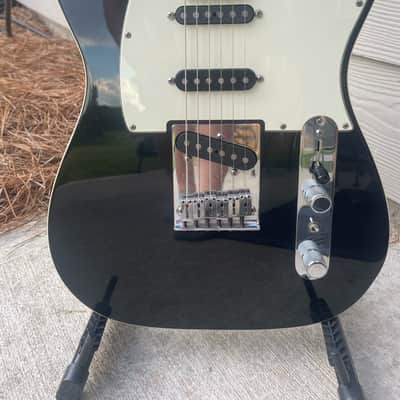Fender American Deluxe Telecaster (3-Pickup) with Rosewood Fretboard 1998 - 1999 - Black image 3