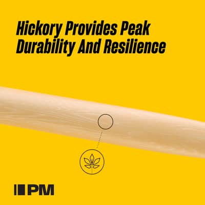 Promark Rebound 7A Hickory Drumstick, Oval Nylon Tip image 7
