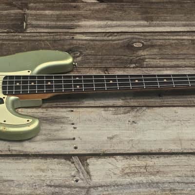 Danocaster Precision Bass 2017 - Firemist Silver image 6