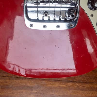 1973 Fender Bronco Dakota Red with original vibrato arm Bild 13