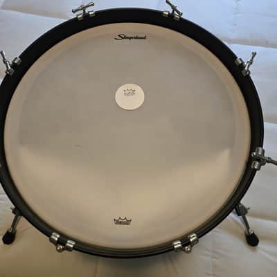 Slingerland Radio King 4pc Drum Set - Blue/Silver duco Bild 6