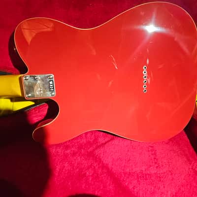 Classic vibe esquire, bright red Duncan mini humbucker image 10