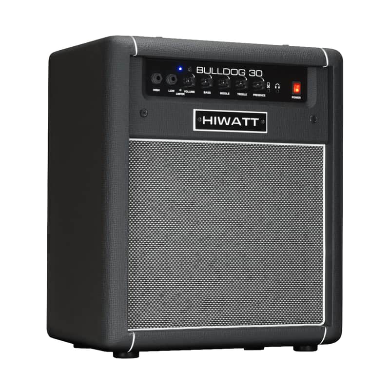 Hiwatt Bulldog 30 30-Watt 1x10 Practice Bass Combo Amplifier - Black - Open Box image 1