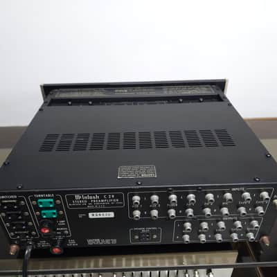 McIntosh C29 Solid State Stereo Preamplifier Serviced Good Aesthetic Condition image 13