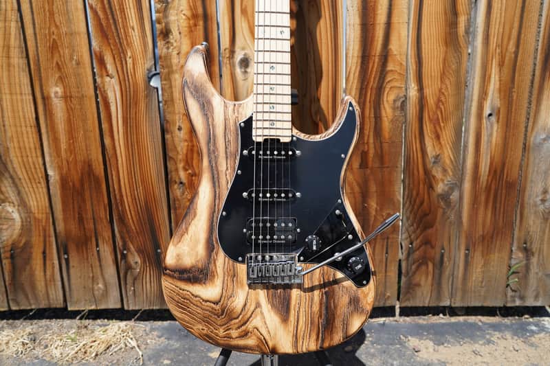 ESP Original Custom Shop Snapper AS-M Driftwood/Burner Satin 6