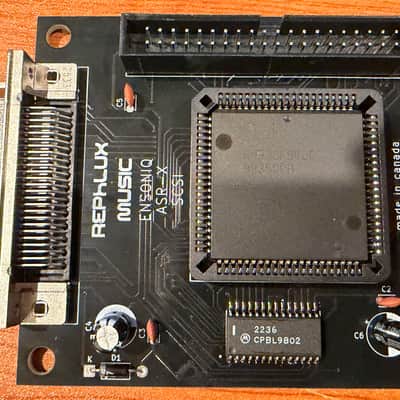 Rephlux Music - Ensoniq ASR-X SCSI Interface Clone