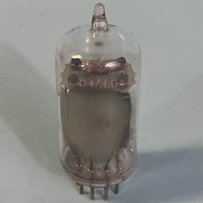 1960s RCA 12AU7 ECC82 x2 Matched Pair Vintage Long Plate Side Getter Tubes! T145 image 3