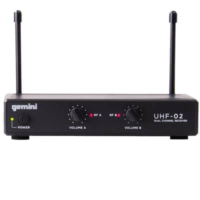 UHF-02M: Wireless Microphone System - S12 517.6+521.5 image 3